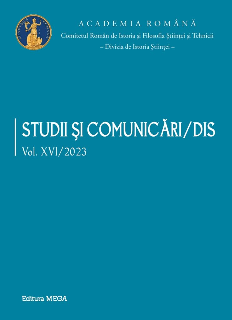 STUDII ŞI COMUNICĂRI / DIS, Vol. XVI / 2023